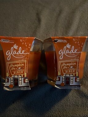 Glade Pumpkin Pie Diner Scented Votives - Orange